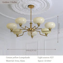 GobekUsa Bauhaus Medieval Chandelier for Living Room, LED Hanging Lamp