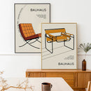 GobekUsa Bauhaus Movement Canvas Posters - Modern Abstract Wall Art