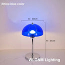 GobekUsa Bauhaus Mushroom Table Lamp, Modern Acrylic LED Night Light