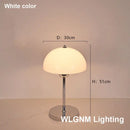 GobekUsa Bauhaus Mushroom Table Lamp, Modern Acrylic LED Night Light