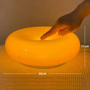 GobekUsa Donut Wall Lamp: Bauhaus Retro Bedroom TV Light for Atmosphere & Ambiance