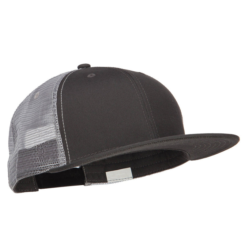 Big Size Premium Flat Bill Trucker Cap