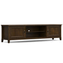 Burlington - Low TV Media Stand - Mahogany by HouseOfZazla