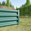 Raised Garden Bed Kit - Metal Raised Bed Garden 7.6x3.7x0.98ft by HouseOfZazla