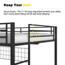 Ethan - Bunk Bed With Desk, Charging Station, Storage Shelves by HouseOfZazla