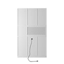 74" Kitchen Pantry Cabinet with Charging Station,Freestanding Buffet Cupboards Sideboard with Drawer,Modern Pantry Cabinet with Microwave Stand for Kitchen,Living Room,Dining Room