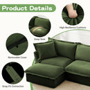 Modern Slipcovered 2-Seat Sofa