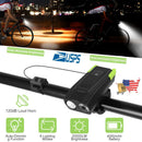 Bike Front Light Set with Horn for Night Riding by LJGDeals
