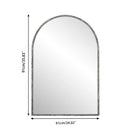 Arched Mirror With Shatterproof Glass by Unique Piece Furniture