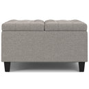Harrison - Upholstered Coffee Table Storage Ottoman by Unique Piece Furniture
