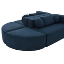Boneless - Couch Modular Sectional Sofa With Deep Seating And Curved Design by HouseOfZazla