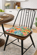 Outdoor Patio Chair Cushions Set of 4 - Bright Coral by HouseOfZazla
