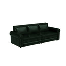 3 In 1 Convertible Sleeper Sofa With Nailhead Trim & Rolled Arm by HouseOfZazla