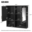 2 In 1 Wall-Mounted Mirror Cabinet With Adjustable Shelves by HouseOfZazla