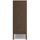 Harper - Low 6 Cube Storage With Drawers - Walnut Brown by HouseOfZazla