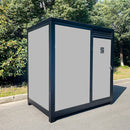 Portable Toilet Cabin - Outdoor Shower Room with Shower, Lights, Sink, and Ventilation Fan by HouseOfZazla