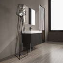 Freestanding Bathroom Vanity With Resin Sink And Storage Cabinet by HouseOfZazla