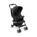 Toddler Travel Stroller for Airplane with Canopy and Adjustable Backrest