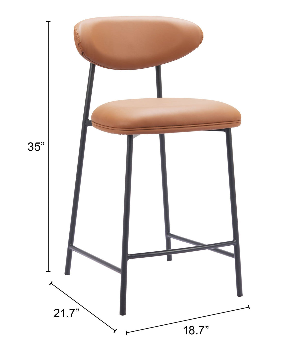 Rorun Counter Stool (Set of 2), photo 2 of 2