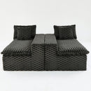 Multifunctional Sofa, Side-By-Side Or Facing Each Other