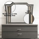 Kaitlyn - Mirror With LED by Unique Piece Furniture