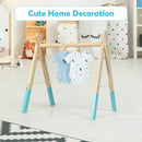 Portable 3 Wooden Newborn Baby Exercise Activity Gym Teething Toys Hanging Bar by LJGDeals