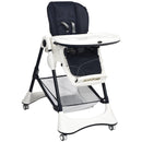 A-Shaped High Chair with 4 Lockable Wheels by LJGDeals