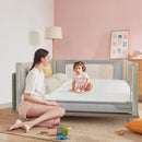 Bed Rail Guard for Toddlers Kid with Adjustable Height and Safety Lock by LJGDeals