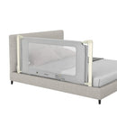 Bed Rail Guard for Toddlers Kid with Adjustable Height and Safety Lock by LJGDeals