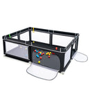 Extra-Large Safety Baby Fence with 50 Ocean Balls by LJGDeals