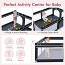 Extra-Large Safety Baby Fence with 50 Ocean Balls