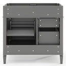 Bathroom Vanity With 2 Drawers And Tip-Out Drawer, Storage Cabinet by Unique Piece Furniture