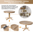 Modern Dining Table Set For 4, Round Table And 4 Kitchen Room Chairs, 5 Piece Kitchen Table Set For Dining Room, Dinette, Breakfast Nook by HouseOfZazla