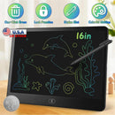 LCD Writing Tablet for Kids with Stylus & Lock Function