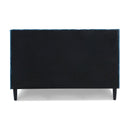 Aspen - Vertical Tufted Modern Headboard Platform Bed Set by HouseOfZazla