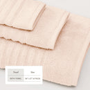 Luxury Combed Cotton Bath Towel Set - Karina Collection by Great Bay Home