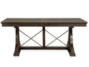 Westley Falls - Trestle Dining Table - Graphite