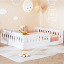 Platform Bed With Guardrail by HouseOfZazla