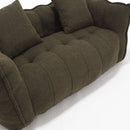 Cozy Beanbag Chair With High Resilience Foam Core For 2 by HouseOfZazla