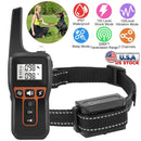 3280FT Dog Training Collar IP67 Waterproof Pet Beep Vibration Electric Shock Collar 3 Channels Rechargeable Transmitter Receiver Trainer with Flashlig by GBruno Store