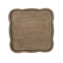 Accent Table with Hourglass Base and French Country Design