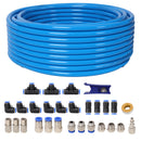 1/2 Inch OD x 60 Feet PU Air Tube Kit