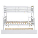 Bunk Bed With Ladder And Safety Guardrail by HouseOfZazla