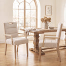 Upholstered Dining Chairs with Armrests by HouseOfZazla