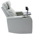 Power Motion Recliner Electric Power Recliner With USB Charging Port, Hidden Arm Storage, Convenient Cup Holder And tooth Speaker by HouseOfZazla
