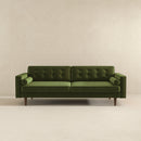 Casey Mid Century Modern Olive Sofa