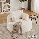 Modern Single Sofa With Backrest Pillow For Living Room by HouseOfZazla