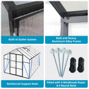 Gain Height Windproof house All Season Outdoor Garden Shelter