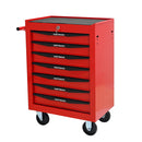Rolling Metal Tool Chest With Drawers, Steel Storage Cabinet With Ball Bearing Slides by HouseOfZazla