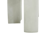 Outdoor MGO Round Top Side Table in Antique White